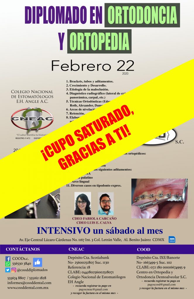 ORTO INTENSIVO FEB 22 SATURADO ORTO INTENSIVO FEB 22 SATURADO